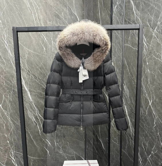 보에드 쇼트 다운 패딩